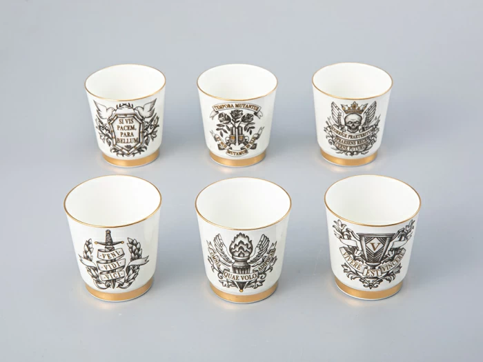 Подарочный набор стопок форма Сувенирная 1 рисунок Кворум, арт. 81.30291.00.1, 