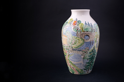 Ваза Императорский букет, форма Ламповая, арт 45.09398.00.1