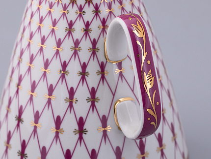 Чайник доливной 1350 мл форма Молодежная рисунок Сетка-Блюз 2 арт. 80.92728.00.1