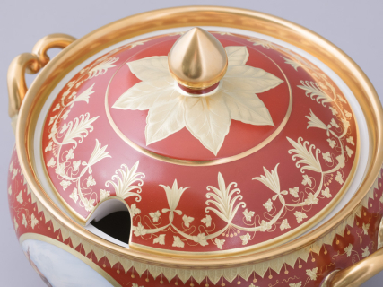 Супница, форма Александрия, рисунок Гурьевский сервиз арт. 80.43362.00.1, 