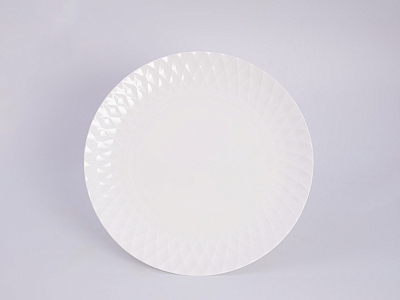 Тарелка плоская 210 мм, без борта, коллекция Кристалл, арт. 01.00083.14
