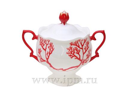 Сахарница Наташа Коралл арт. 80.59243.00.1