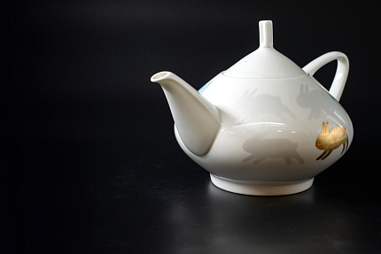 Сервиз чайный 13 предметов на 6 персон, Снежное утро, на форме Купольная, арт 61.20983.00.1