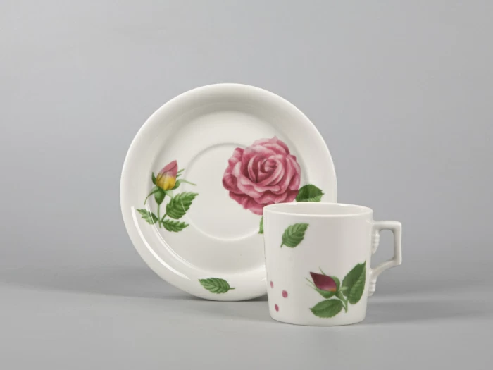 Сервиз чайный форма Гербовая рисунок Розариум 6 персон 14 предметов арт. 81.32001.00.1, 