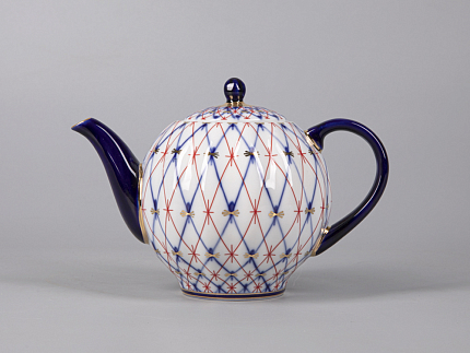 Чайник заварочный форма Тюльпан рисунок Сетка 1950, арт. 80.42350.00.1