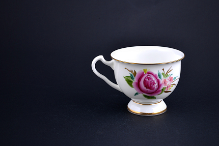 Чашка с блюдцем Незабываемый день, на форме Айседора, арт 61.20982.00.1