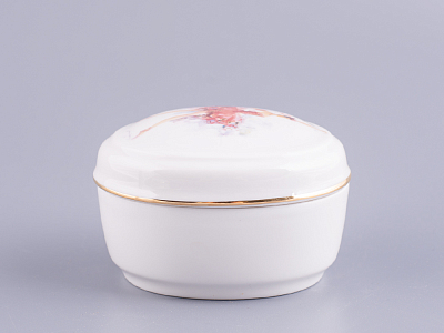 Туалетная коробочка форма Овальная рисунок Фея смелости арт. 80.86398.00.1