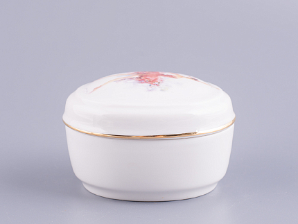 Туалетная коробочка форма Овальная рисунок Фея смелости арт. 80.86398.00.1