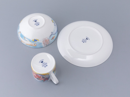 Подарочный набор детский форма Восточная рисунок Русалка, арт 81.33557.00.1, 