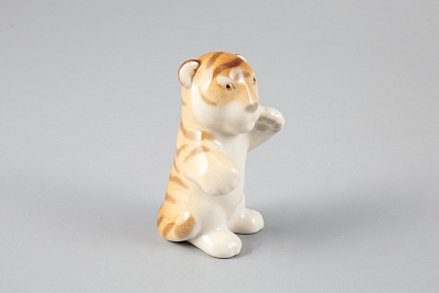 Скульптура форма Тигренок Задира рисунок Полосатый арт. 82.67284.00.1
