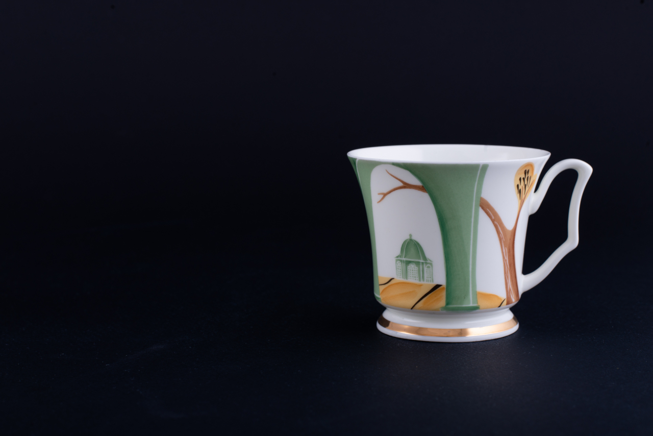 Сервиз кофейный Воспоминание о Петродворце на форме Юлия, арт 61.20969.00.1, 