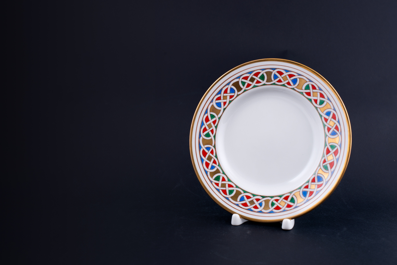 Тарелка 190 мм на форме Европейская, рисунок Былина, арт 60.10676.00.5, 