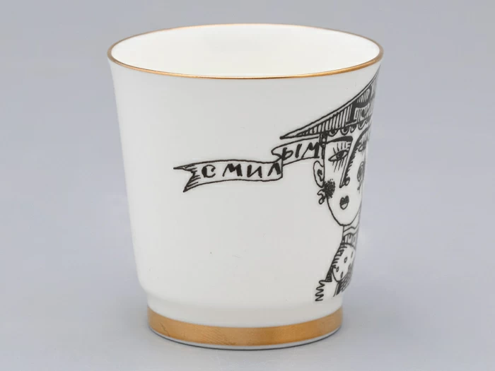 Подарочный набор стопок форма Сувенирная 1, рисунок Русская культура, арт. 81.31748.00.1, 