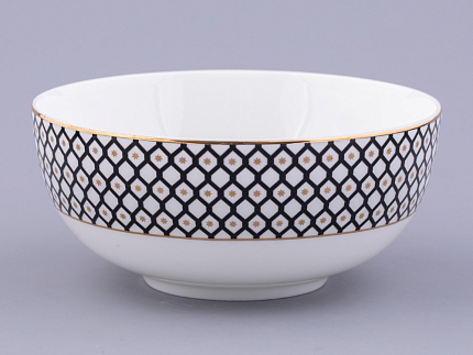Салатник 160 мм, форма Восточная, рисунок Неро 1, арт 80.46119.00.1