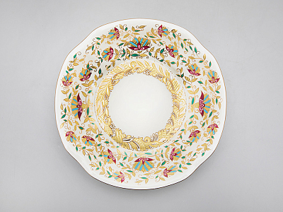 Сервиз чайный Наташа Розовые цветы, 6 персон 30 предметов арт. 81.15176.00.1