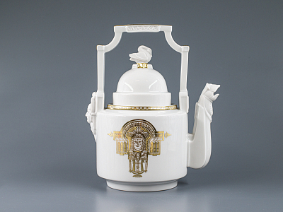 Сервиз форма Беседа рисунок Встреча, 2 персоны 8 предметов, арт. 81.13999.00.1