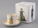 Чашка с блюдцем чайная 220 мл форма Гербовая рисунок Modes de Paris 1835 арт. 81.25416.00.1, 
