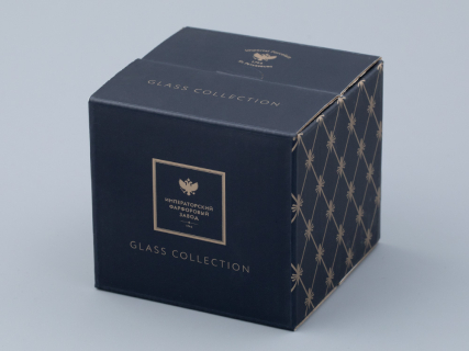 Набор из 4-х стопок для водки Кобальтовая сетка арт. 14.11006.07, 