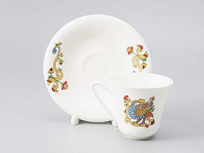 Сервиз чайный форма Сад рисунок Русские сказки, 6 персон 15 предметов, арт. 81.28417.00.1