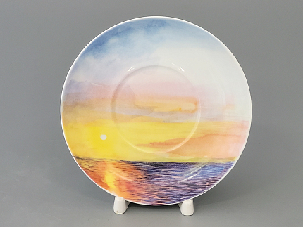 Бокал с блюдцем форма Ленинградский рисунок Барк арт. 81.27471.00.1