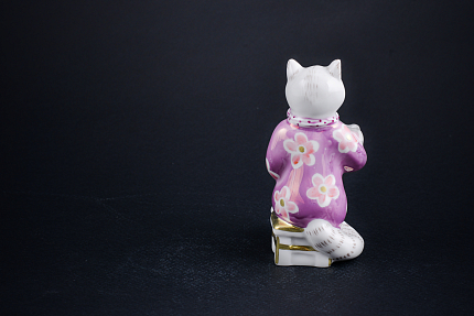 Скульптура Колыбельная, Кошка-нянька. Капуста, арт 62.21241.00.1