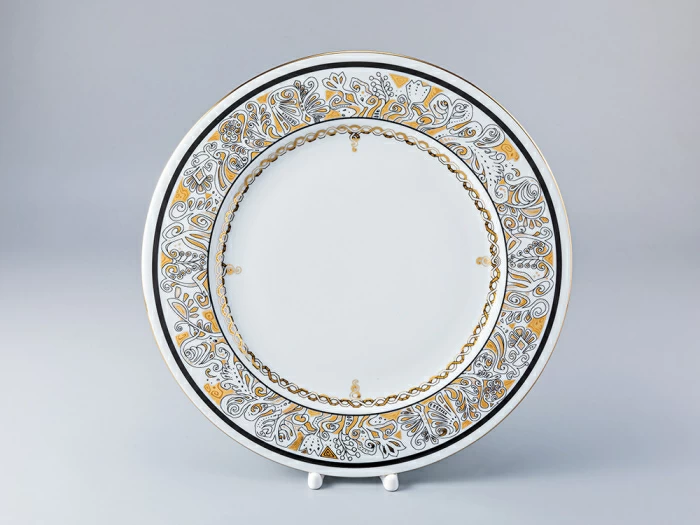 Тарелка 320 мм форма Европейская-2 рисунок Русский модерн арт. 80.84550.00.1, 