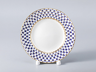 Сервиз чайный Волна Кобальтовая сетка, 6 персон 20 предметов, арт. 81.20893.00.1