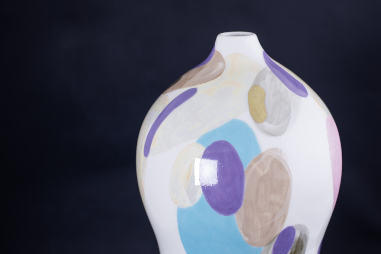 Ваза Отражение на форме Восточная, большой размер, арт 60.21697.00.1, 