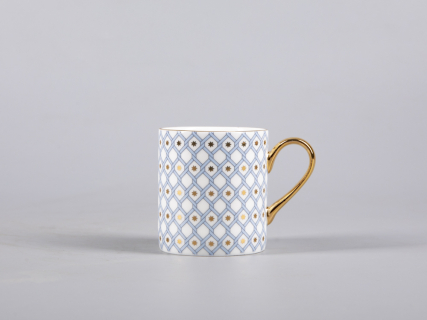 Чашка с блюдцем кофейная 115 мл., форма Идиллия, рисунок Азур 1 арт. 81.30730.00.1, 