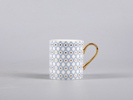 Чашка с блюдцем кофейная 115 мл., форма Идиллия, рисунок Азур 1 арт. 81.30730.00.1