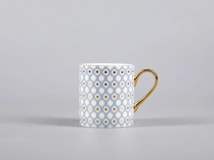 Чашка с блюдцем кофейная 115 мл., форма Идиллия, рисунок Азур 1 арт. 81.30730.00.1, 