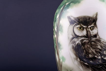 Ваза Тишина на форме Ламповая, арт. 80.36219.00.1