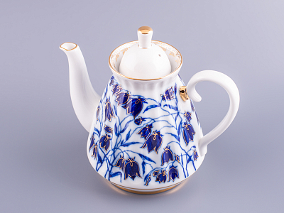 Чайник заварочный Лучистая Колокольчики 750 мл арт. 80.01726.00.1