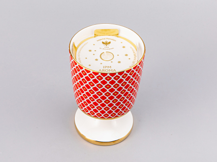 Подарочный Набор Свеча ароматическая рисунок Скарлетт 2 аромат Нежный пион, арт. 81.31001.00.1, 