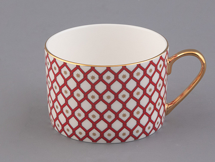 Чашка с блюдцем 250 мл форма Идиллия рисунок Скарлетт 1 арт. 81.26826.00.1