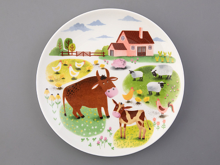 Подарочный набор 1/3 форма Восточная рисунок На ферме, арт. 81.32842.00.1