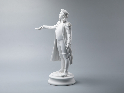 Подарочный набор Генерал-фельдмаршал Кутузов М.И. 1745 г. Белый бисквит арт. 81.31283.00.1, 