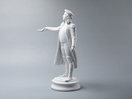 Подарочный набор Генерал-фельдмаршал Кутузов М.И. 1745 г. Белый бисквит арт. 81.31283.00.1