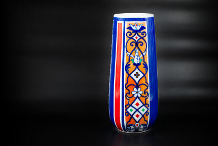 Ваза форма Конусная рисунок Русский стиль V арт. 60.10773.00.1