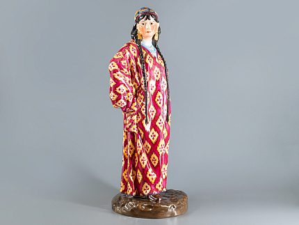 Скульптура Народности России Сартская женщина арт. 82.69848.00.1