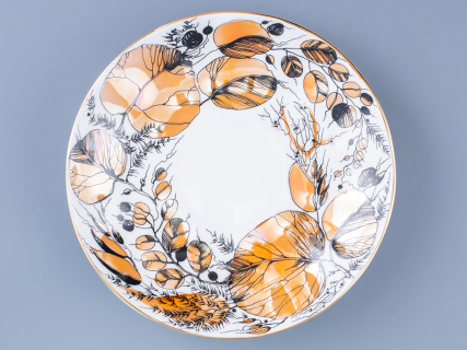 Чашка с блюдцем чайная Тюльпан Мой сад 250 мл арт. 81.16839.00.1, 