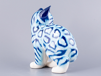 Скульптура форма кошка рисунок Марсело арт. 82.98208.00.1