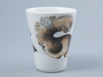 Бокал форма Колокол, рисунок Послушай, арт. 80.45745.00.1