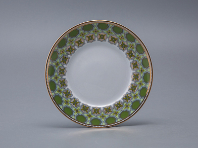 Чашка с блюдцем 250 мл в подарочной упаковке форма Соло рисунок Можжевельник ароматный, арт. 81.33953.00.1