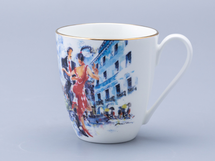 Бокал форма Вариации 450 мл рисунок Шпильки на Невском, арт 80.69966.00.1, 