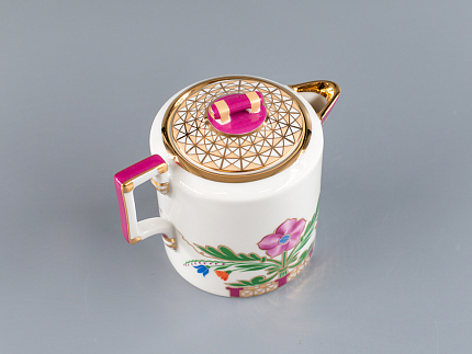 Сливочник 240 мл.,  форма Гербовая рисунок Замоскворечье арт. 80.83100.00.1