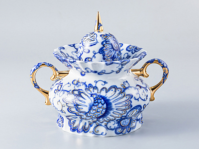 Сахарница Шатровая Поющий сад арт. 80.00647.00.1