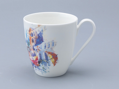 Бокал 450 мл форма Вариации рисунок Летающие зонтики  арт. 80.01241.00.1