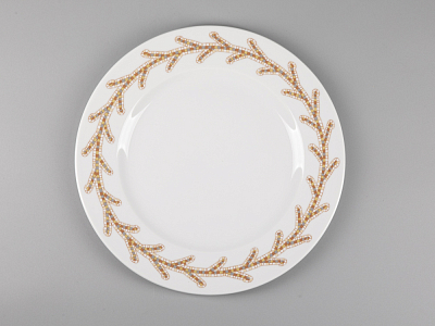 Тарелка 270 мм, форма Европейская 2, рисунок Дивный сад, арт. 80.40899.00.1