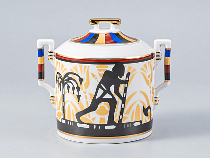 Сервиз чайный форма Гербовая рисунок Анна Нетребко, 6 персон 15 предметов, арт. 81.24966.00.1